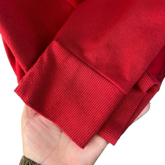 Beyond Yoga Cozy Fleece Go Getter Hoodie in Currant Red SZ XS - Picture 6 of 9
